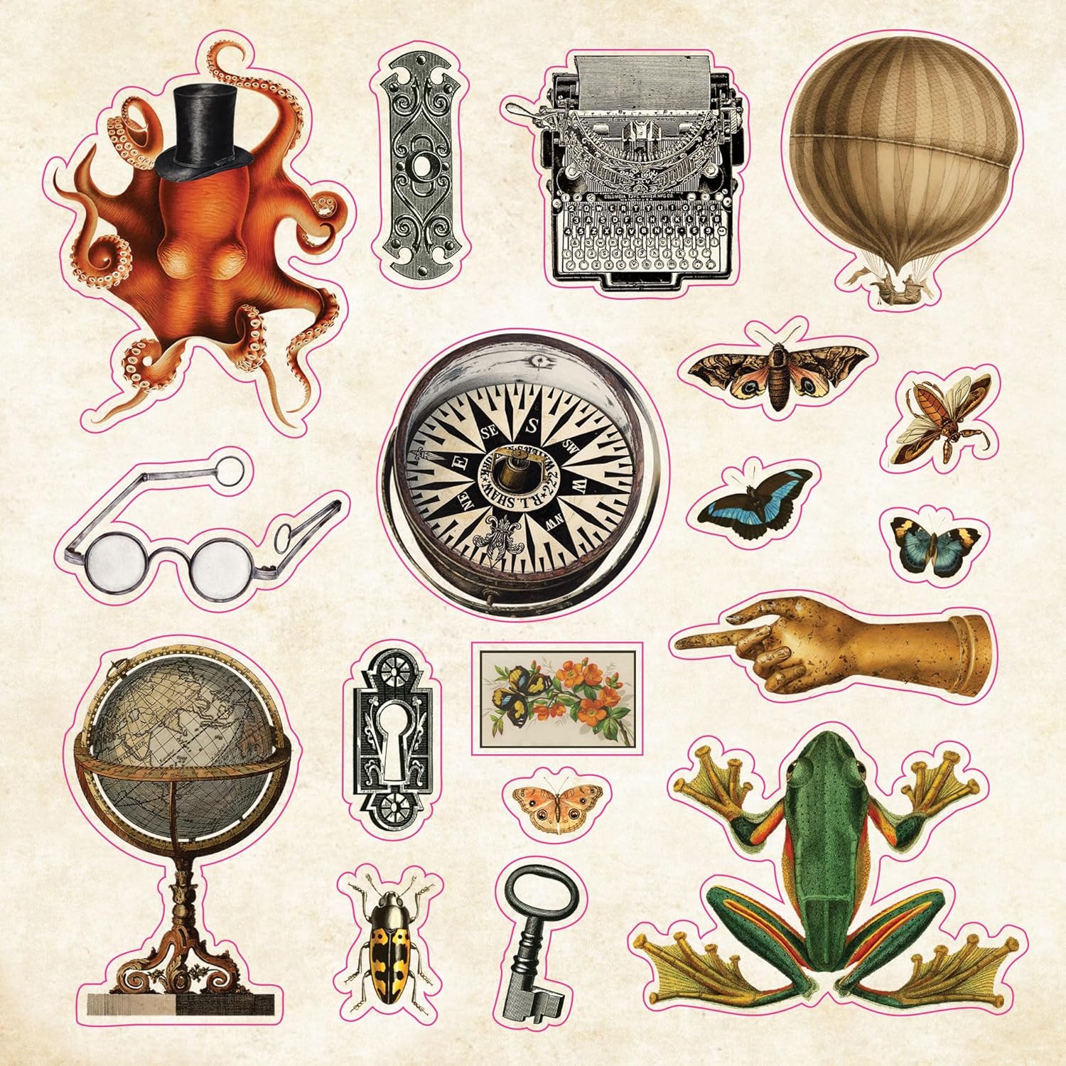 The Sticker Book Of Curiosities