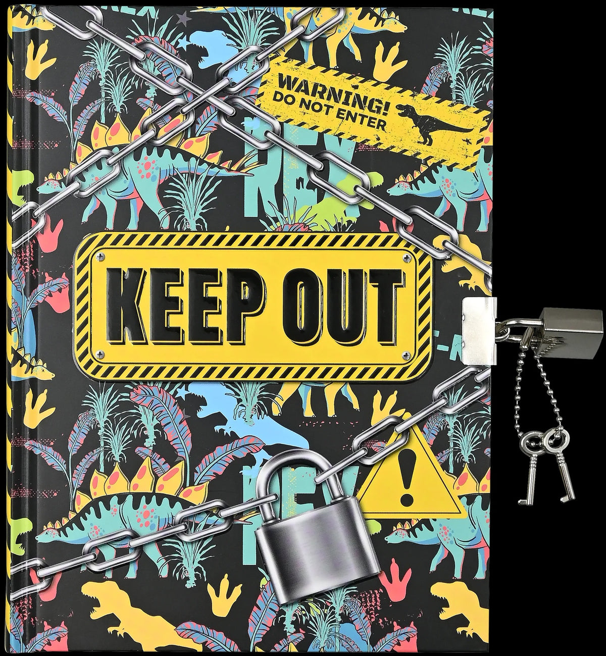 Keep Out! Locking Journal (diary With Lock) 