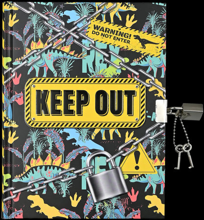 Keep Out! Locking Journal (diary With Lock) 