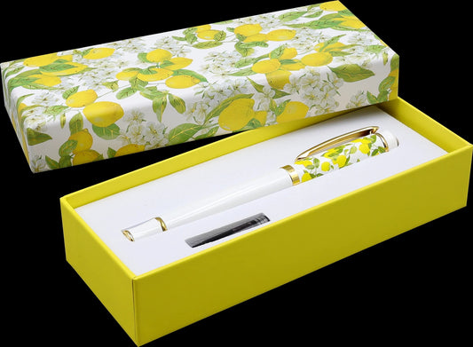 Amalfi Lemons Fountain Pen (includes Universal Cartridge And Piston Converter)