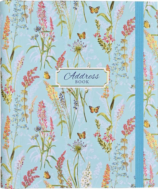 Blooms & Butterflies Large Address Book