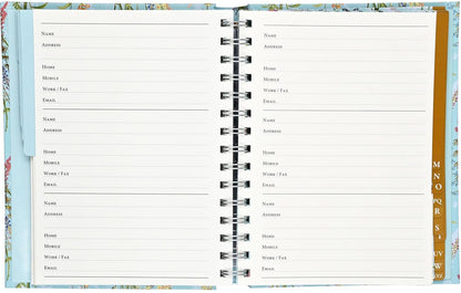 Blooms & Butterflies Large Address Book