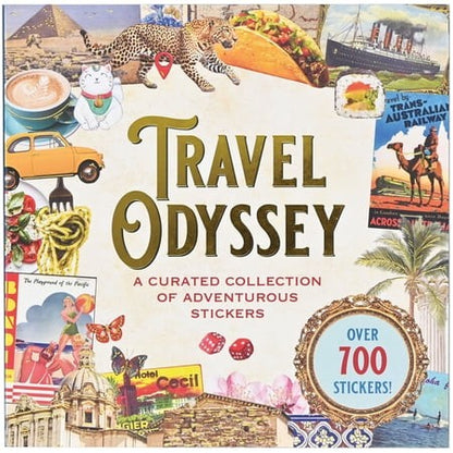 Travel Odyssey Sticker Book (over 700 Stickers!)