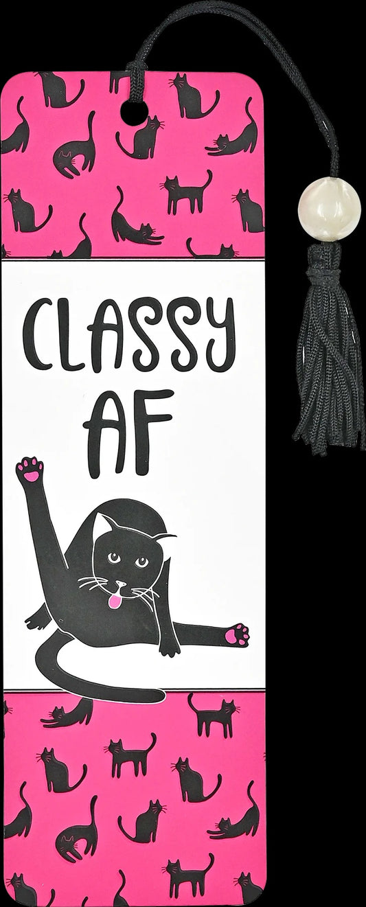 Classy Af Beaded Bookmark