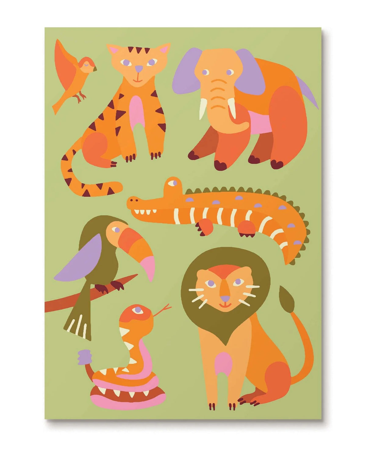 Little Safari Kids Paint By Numbers
