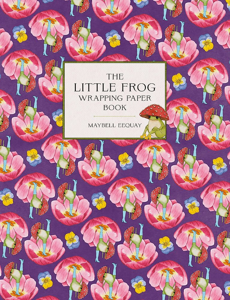 The Little Frog Wrapping Paper Book