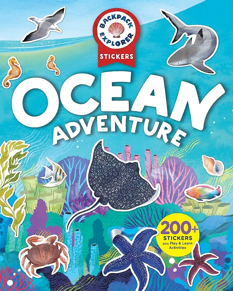 Sticker Pack Explorer Backpack Explorer Stickers: Ocean Adventure