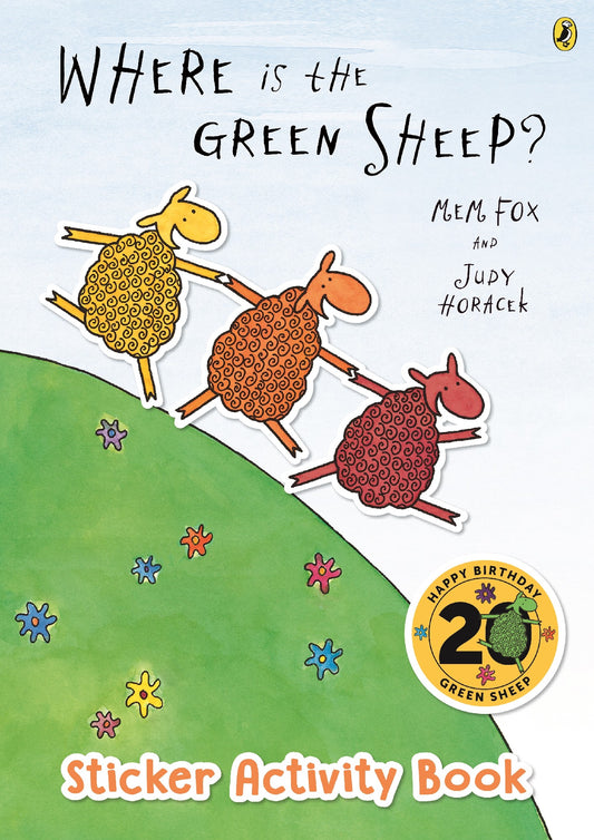 Where Is The Green Sheep? Sticker Activity Book