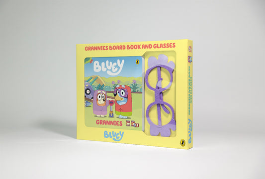 Bluey: Grannies Board Book And Grannies Glasses Box Set