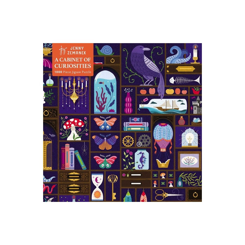 Adult Jigsaw Puzzle - Jenny Zemanek - Cabinet Of Curiosities : 1000-pieces