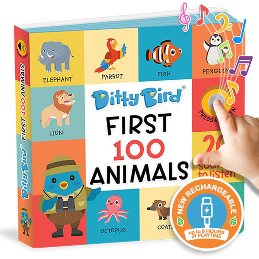 Ditty Bird First 100 Animals