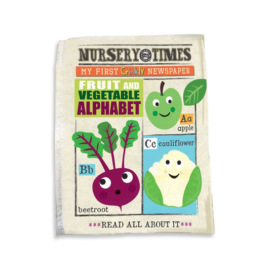 Jo & Nic's Crinkly Cloth Books - Fruit & Veg
