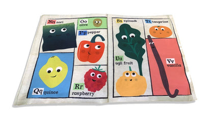 Jo & Nic's Crinkly Cloth Books - Fruit & Veg