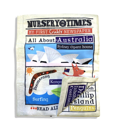 Jo & Nic's Crinkly Cloth Book - All About Autralia