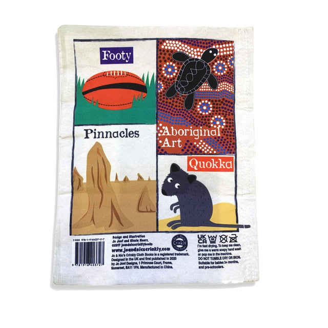 Jo & Nic's Crinkly Cloth Book - All About Autralia