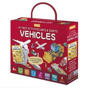 My First Activites Arts & Crafts - Vehicles
