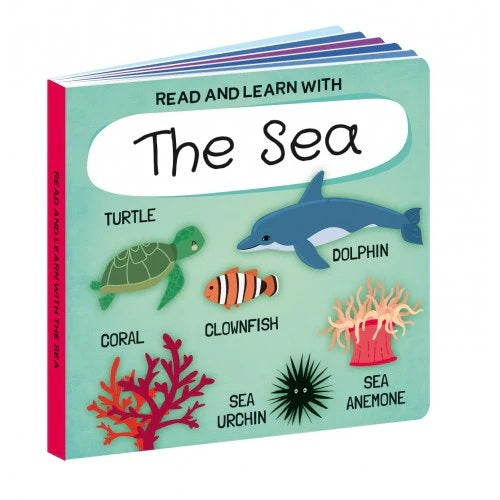 Sassi 3d Puzzle & Book Set - The Sea 40 Pcs