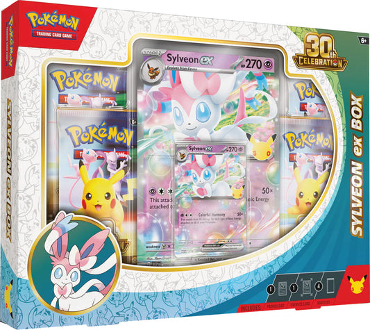 Pokémon TCG: 30th Celebration Sylveon ex Box and Greninja ex Box