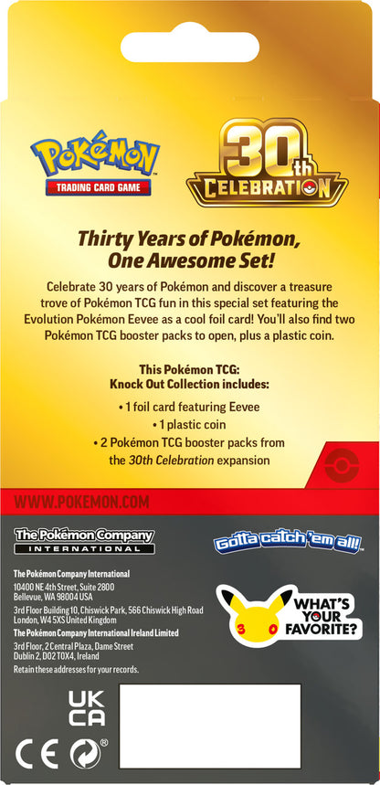 Pokemon TCG 30th Celebration Knock Out Collection
