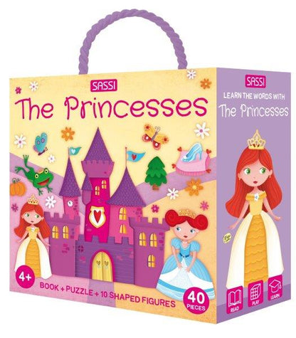 Sassi 3d Puzzle & Book Set - The Princess 40pcs