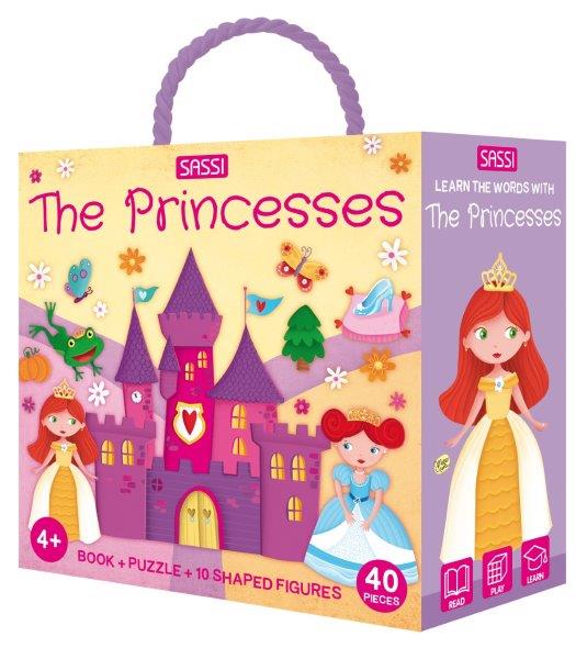 Sassi 3d Puzzle & Book Set - The Princess 40pcs