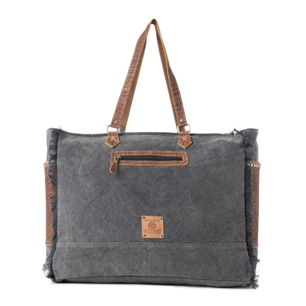 Myra Saddle Belle Weekender Bag In Wild Clay - Off Campus
