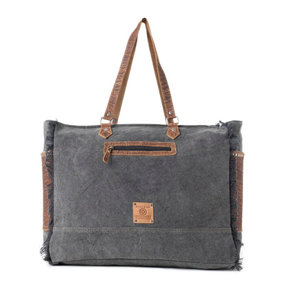 Myra Saddle Belle Weekender Bag In Wild Clay - Off Campus