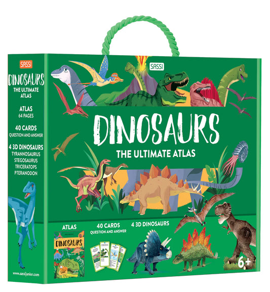 The Ultimate Atlas & Models Set - Dinosaurs 3d