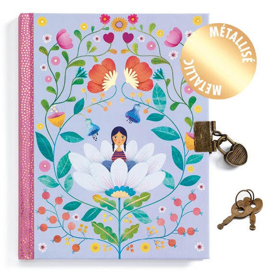 Marie Secrets Lockable Notebook