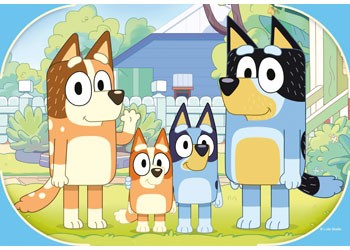 Puzzle 35pc Bluey Family Time Ravensburger