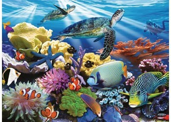 Puzzle 200pc Ocean Turtles