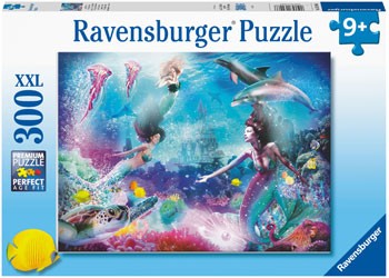 Puzzle 300pc Mermaids Age 9+