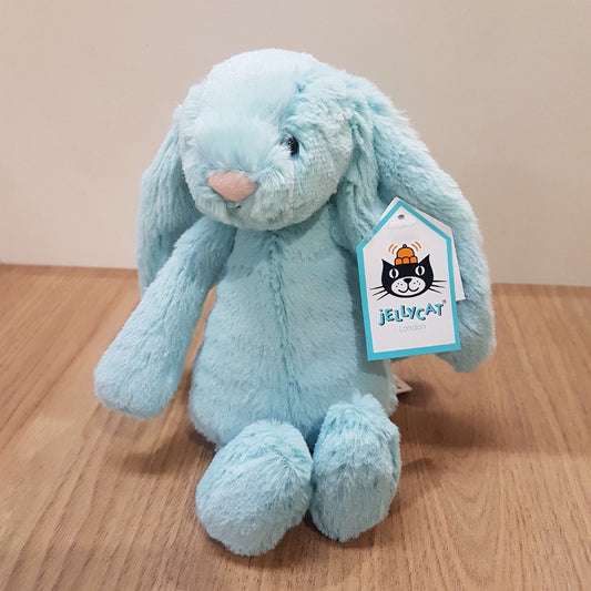 Jellycat Bashful Aqua Bunny Sml