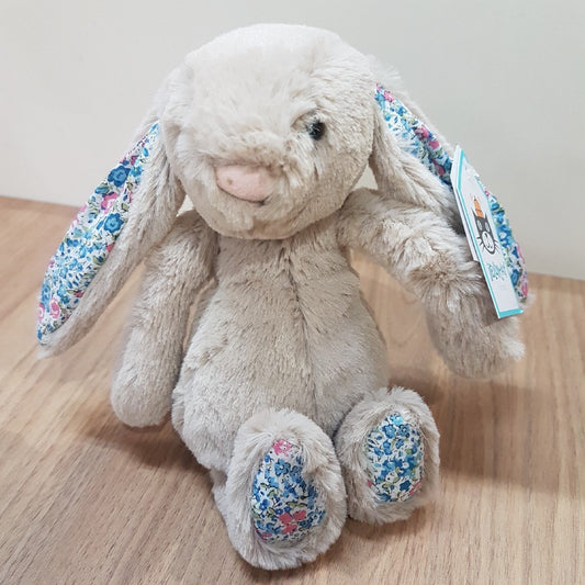 Jellycat Blossum Bashful Beige Bunny Small
