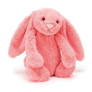 Jellycat Bashful Bunny Coral Medium