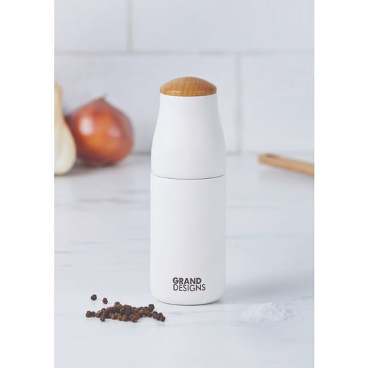 Grand Designs Salt And Pepper Mill - White